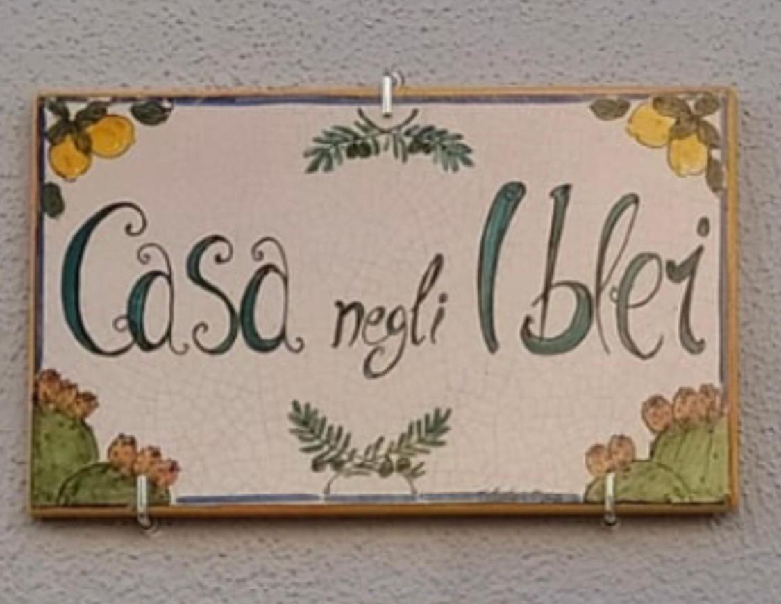 Ferienwohnung Casa Negli Iblei Canicattini Bagni Exterior foto